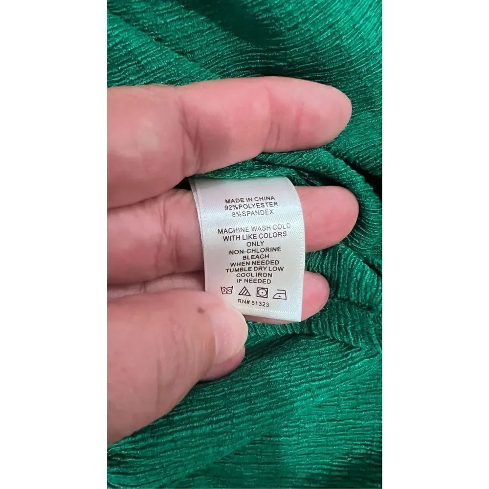 RILEY & RAE GREEN GAUZE BLOUSE WOMEN'S SIZE S NEW P1-151 - Picture 8 of 11